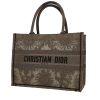Sac cabas Dior  Book Tote en toile bronze - 00pp thumbnail