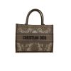 Sac cabas Dior  Book Tote en toile bronze - 360 thumbnail