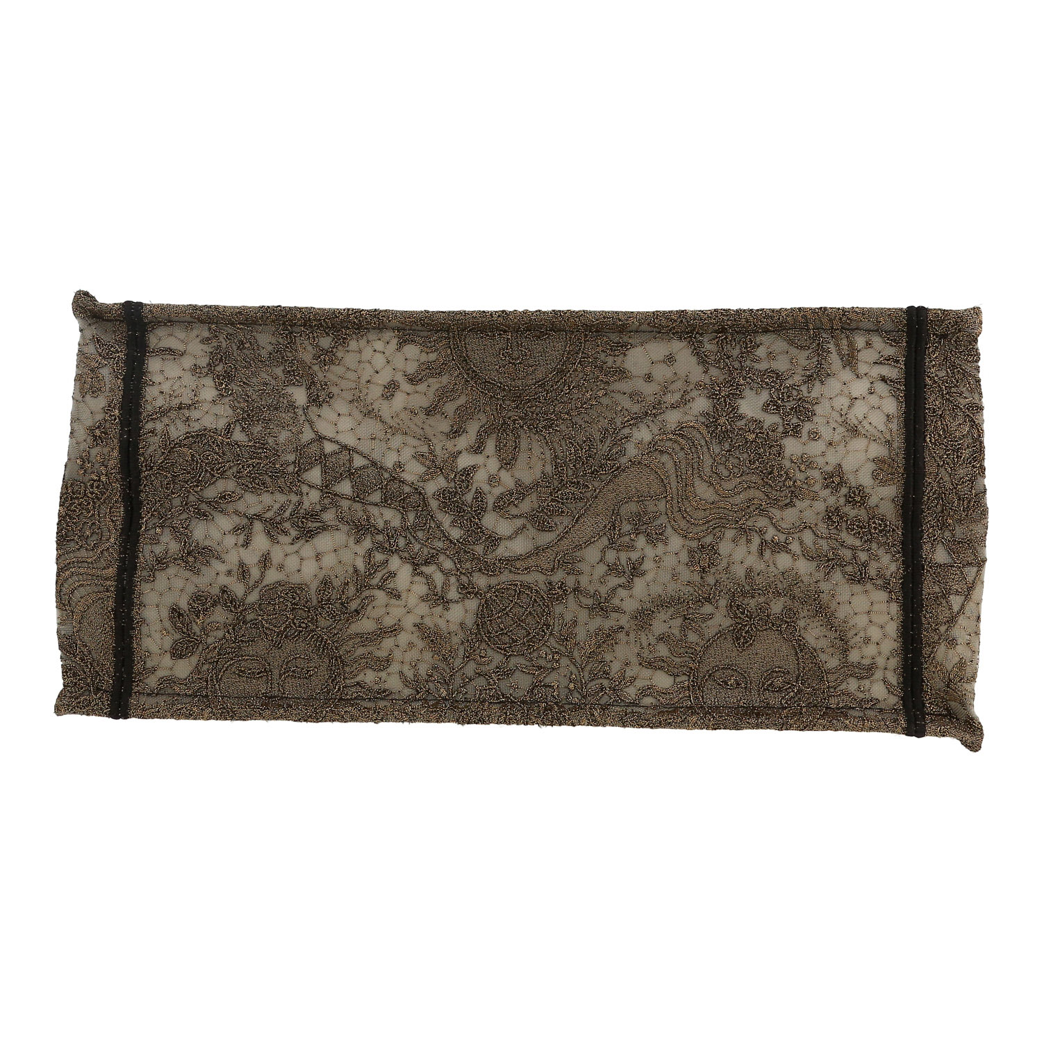 Shopping bag Dior  Book Tote in tela bronzo - Detail D1