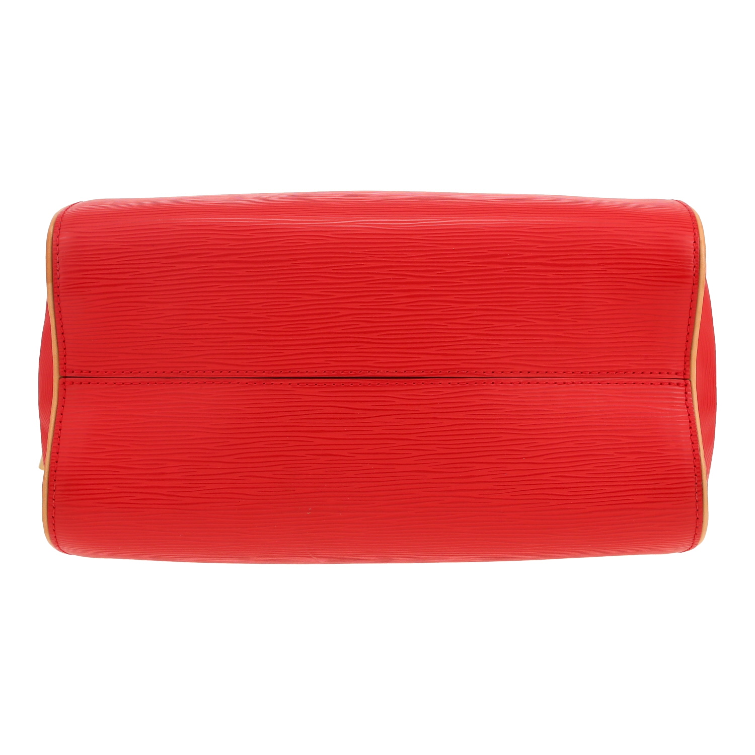 Sac à main Louis Vuitton  Doc en cuir épi rouge et cuir naturel - Detail D1