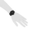 Chanel J12 GMT  in ceramic black and stainless steel Ref: Chanel - H2012  Circa 2008 - Detail D1 thumbnail