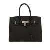Sac à main Hermès  Birkin 30 cm en cuir epsom noir - 360 thumbnail