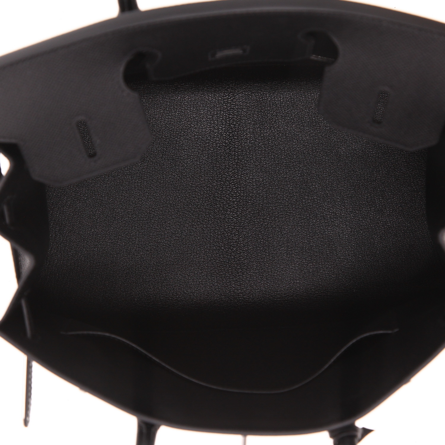 Sac à main Hermès  Birkin 30 cm en cuir epsom noir - Detail D3