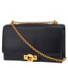 Hermès  Ring handbag  in navy blue box leather - 00pp thumbnail