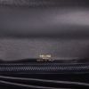 Celine  Vintage shoulder bag  in navy blue leather - Detail D2 thumbnail