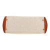 Hermès  Kelly 35 cm handbag  in fawn Barenia leather  and beige canvas - Detail D1 thumbnail