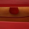 Gucci  Bamboo large model  shoulder bag  in red leather - Detail D2 thumbnail