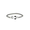 Bracelet Fred Force 10 grand modèle en or blanc et acier - 360 thumbnail