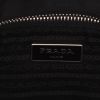 Borsa a tracolla Prada   in tela nera e pelle marrone - Detail D2 thumbnail