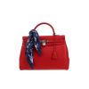 Sac à main Hermès  Kelly 35 cm en cuir taurillon clémence rouge - 360 thumbnail