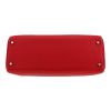 Borsa Hermès  Kelly 35 cm in pelle taurillon clemence rossa - Detail D1 thumbnail