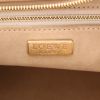 Loewe  Amazona handbag  in beige Veau velours  and brown crocodile - Detail D2 thumbnail