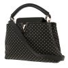 Louis Vuitton  Capucines BB shoulder bag  in black leather taurillon clémence - 00pp thumbnail