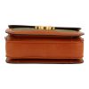 Borsa Celine  Triomphe in pelle marrone e tela verde kaki - Detail D1 thumbnail