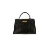 Sac à main Hermès  Kelly 32 cm en crocodile noir - 360 thumbnail