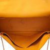 Hermes Kelly 35 cm handbag in yellow epsom leather - Detail D3 thumbnail
