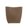 Bolso de mano Celine  Sac Sangle en cuero granulado color topo - 360 thumbnail