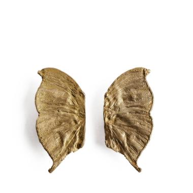 Claude Lalanne (1925-2019), Boucles d’oreilles 'Papillon' - le modèle créé vers 1980