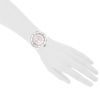 Chanel J12 Joaillerie  in ceramic white and stainless steel Ref: Chanel - H5514  Circa 2010 - Detail D1 thumbnail