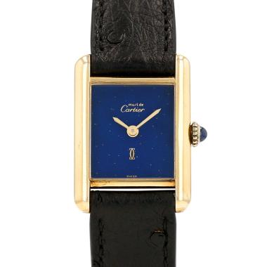 Montre Cartier Tank Must en vermeil Vers 1990