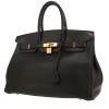 Sac à main Hermès  Birkin 35 cm en cuir Evergrain noir - 00pp thumbnail
