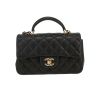 Borsa a tracolla Chanel  Mini Timeless in pelle trapuntata nera - 360 thumbnail