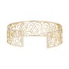 Bracciale a cerchio Poiray Coeur Fil in oro giallo e diamanti - 00pp thumbnail