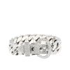Bracelet Hermès Boucle Sellier en or blanc et diamants - 360 thumbnail