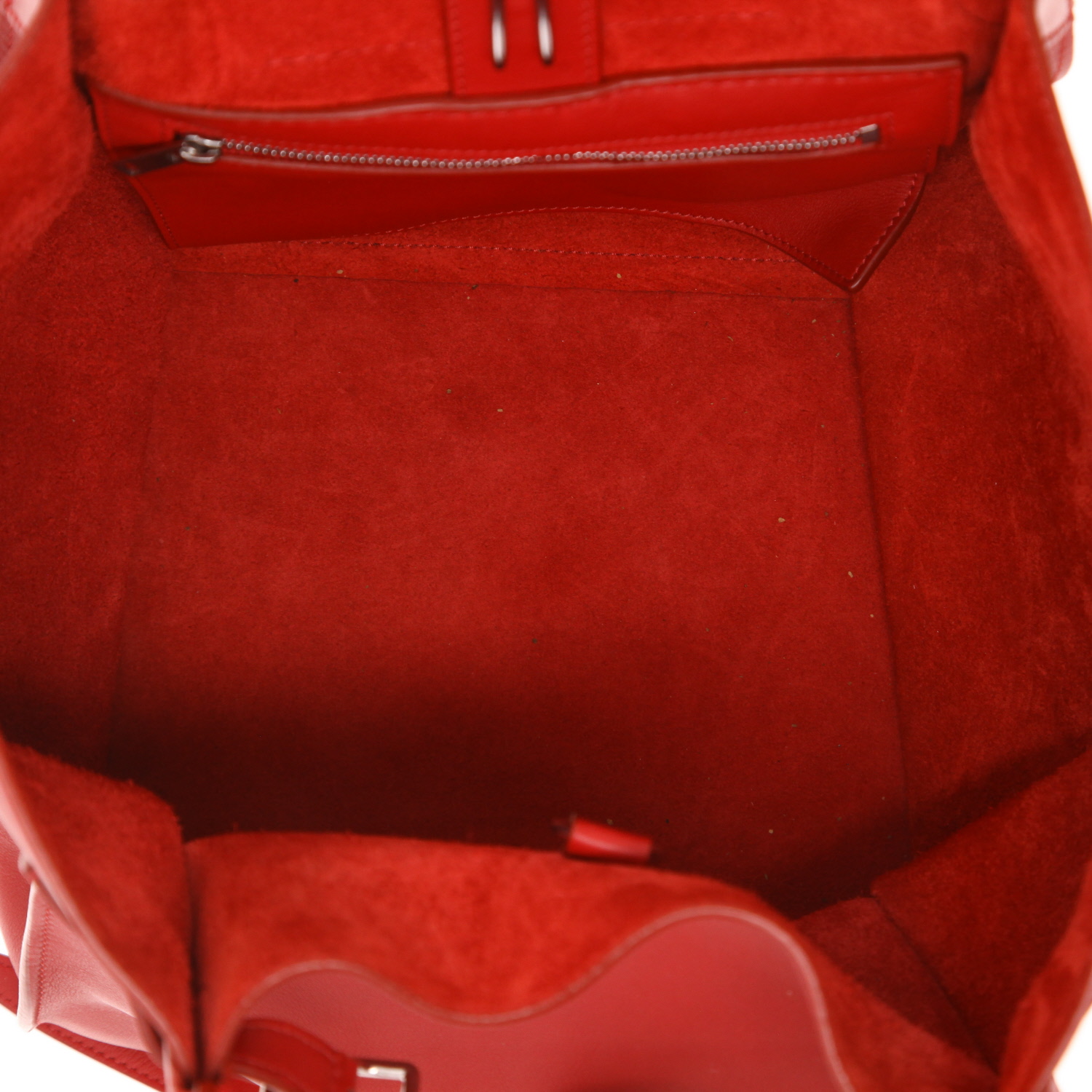 Borsa Celine  Big Bag in pelle rossa - Detail D3