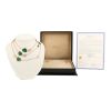 Sautoir Chopard Happy Hearts en or rose, diamants et malachite - Detail D2 thumbnail