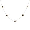 Collana lunga Buccellati Opéra in oro rosa e onice - 00pp thumbnail