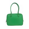Sac à main Hermès  Mini Plume en cuir Swift vert Bamboo - 360 thumbnail