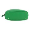 Bolso de mano Hermès  Mini Plume en cuero swift verde Bamboo - Detail D1 thumbnail