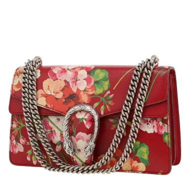 Sac porté épaule ou main Gucci  Dionysus en cuir rouge