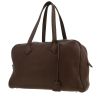 Sac à main Hermès  Victoria en cuir togo marron - 00pp thumbnail
