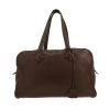 Sac à main Hermès  Victoria en cuir togo marron - 360 thumbnail