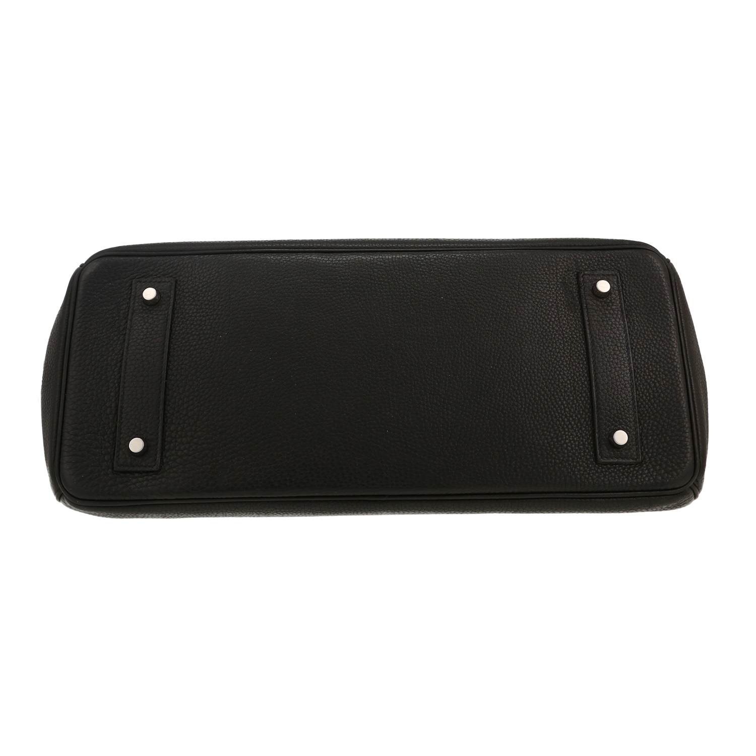 Hermès  Birkin Shoulder handbag  in black togo leather - Detail D1