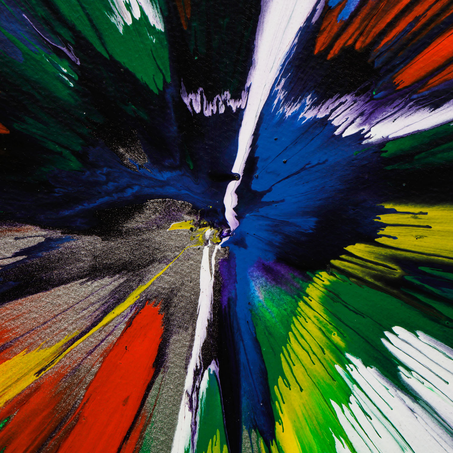 Damien Hirst (Born in 1965), Asterisk Spin - 2009 - Detail D1