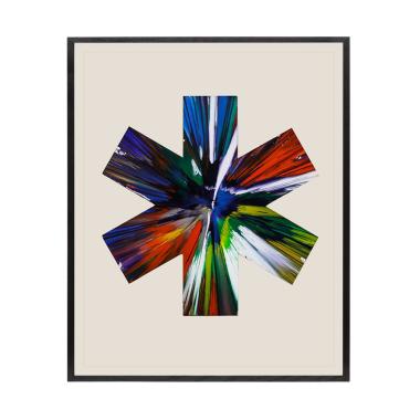 Damien Hirst (Born in 1965), Asterisk Spin - 2009