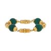 Bracelet Van Cleef 
Arpels  en or jaune et chrysoprase - 00pp thumbnail