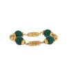 Bracelet Van Cleef 
Arpels  en or jaune et chrysoprase - 360 thumbnail