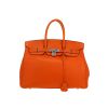 Sac à main Hermès  Birkin 35 cm en cuir epsom orange - 360 thumbnail