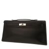 Pochette Hermès  Kelly Cut in pelle box nera - 00pp thumbnail