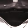 Pochette Hermès  Kelly Cut in pelle box nera - Detail D3 thumbnail