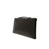 Hermès  Kelly Cut pouch  in black box leather - Detail D7 thumbnail