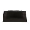 Pochette Hermès  Kelly Cut in pelle box nera - Detail D8 thumbnail