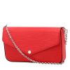 Louis Vuitton  Félicie shoulder bag  in red epi leather - 00pp thumbnail