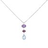 Pendentif H. Stern  en or blanc et pierres de couleurs - 00pp thumbnail