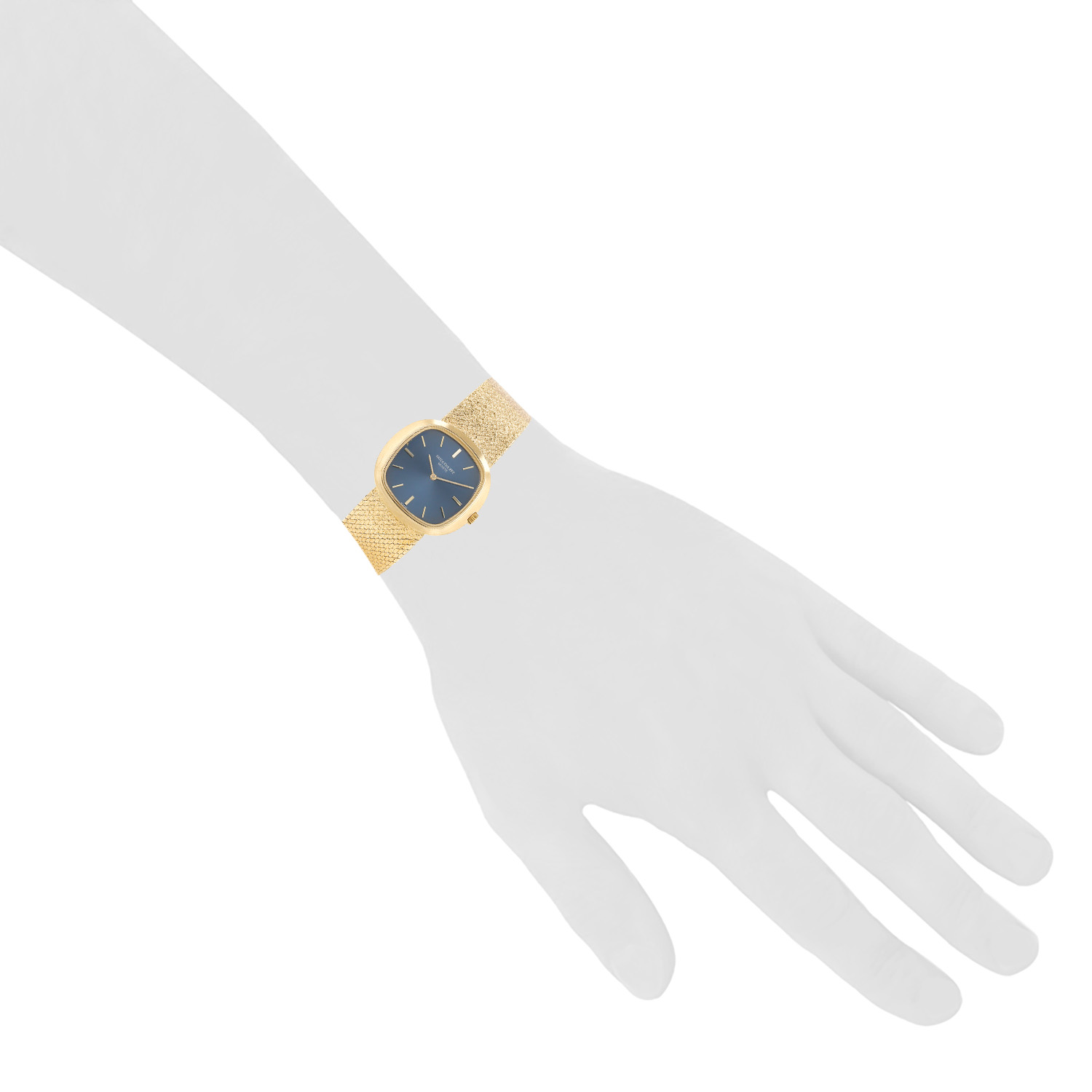 Reloj Patek Philippe Golden Ellipse de oro amarillo Ref: Patek Philippe - 4115  Circa 1970 - Detail D1