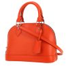 Bolso bandolera Louis Vuitton  Alma BB en cuero Epi naranja - 00pp thumbnail